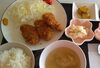 ヒレかつ定食「今日のお友達」