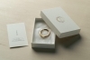 「goodman jewelry worksの 月や枝をモチーフに製作された真鍮の箸置き。」