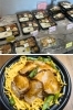 下：限定メニュー チャーシュー丼「お弁当屋さん つくし」