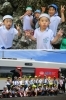 上:みんなで川遊びもワクワク♪
下:列車でお出かけもします!「認定子ども園 皆瀬幼稚園・ぺんぎん保育園」