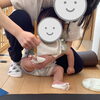 子どもの成長を形に👣「7月の壁面製作｜ビー玉アートと足型の流れ星」
