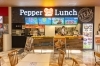 「ペッパーランチ アリオ葛西店」便利なフードコートでおいしいお肉を。アツアツの鉄皿で豪快に！
