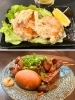 当店名物！げんこつから揚げ／味しみ最高のどて煮！「大衆居酒家よしだんち」