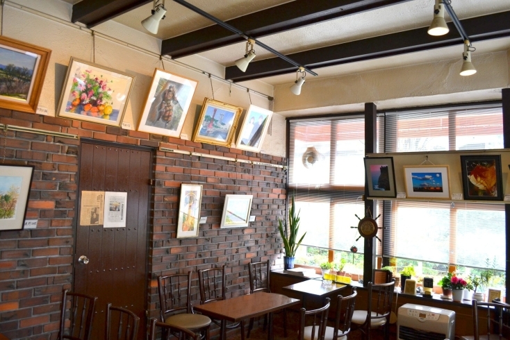 「毎月更新中！　六湛寺町の画廊喫茶「茶房みどり」の絵画特集！」