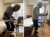 90才のおじいちゃんも、トレーニングでここまで姿勢が変わります。何歳だってできるのです。「サルコペニアとは・・・？　～ 年齢とともに低下する筋肉・・・。　今からできる予防とは・・・？ ～」