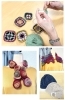 かぎ針を使った、カラフルで可愛い作品。「手芸サロン コーラル」