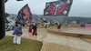 雨風でも凄いです✨「伊東絆祭へ✨」