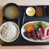 スタミナレバカルビ定食