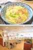野菜たっぷり人気のちゃんぽん／広い店内でごゆっくりと。「れすとらん 竹の子」
