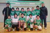 「大きな声援飛び交い優勝目指し接戦!! 小中学生フットサル大会」