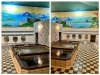 壁画には地域に特化した景色を描いています「杉戸浴場」