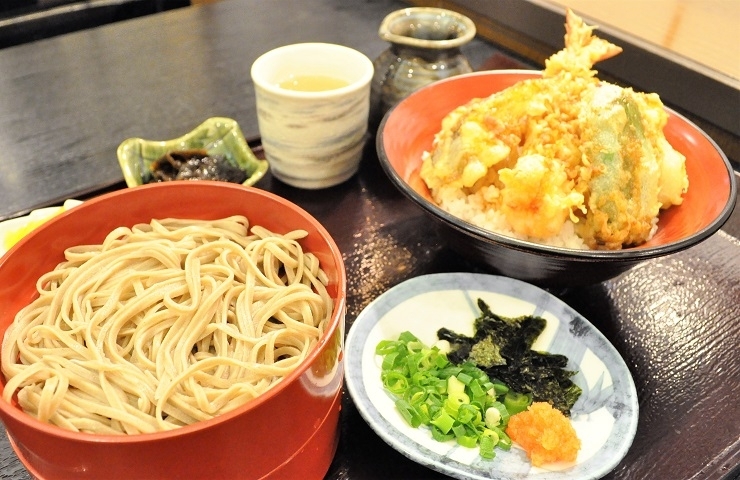 ミニ天丼膳 / そば処　こめ蔵