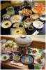 上：かにコース料理
下：ふぐコース料理「割烹 松きち」