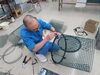 写真2.製作途中「【キーパー飼育日記】ミミナガヤギにプレゼント」
