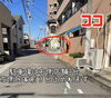 塩バターパンの旗が目印です「店舗•駐車場のご案内【土山駅からお越しの方】」