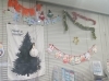 ブラインドに🎄🎅「★クリスマスの飾りつけをしました★」