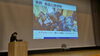 プレゼンの様子「ケアを支える「住環境整備」についてお話しました」