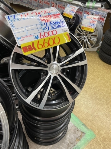 「【中古タイヤアルミ】17ｲﾝﾁ/4本セット  ￥6,600」