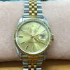 「大黒屋 瑞江 ロレックス ROLEX デイトジャスト DATEJUST YG 16233 X番をお買取させて頂きました。」