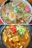当レストランの名物は、ホタテ塩ラーメンとチャーメンです「ペンション亜留芽利亜」