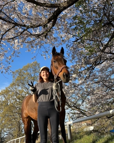 桜の下でパシャリ「2024年春　桜🌸　Riding Club CARECA」