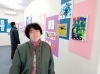 アート展展示場面「社会福祉法人若草会 就労継続支援B型事業所 若草工房」