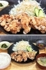唐揚げ定食「お食事処 エキマエ」