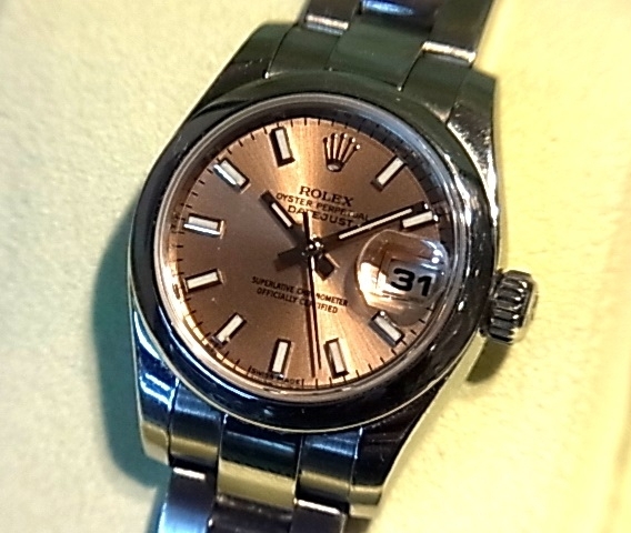 「ロレックス デイトジャスト 179160 レディース腕時計 高価買取」