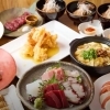 120分飲み放題付【四季の里満喫コース】鮮魚お造り、和牛イチボ炭火焼など