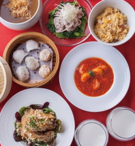 「中国料理「藍海」の歓送迎プラン」