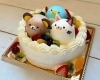どうぶつさんバースデーケーキ。好きなどうぶつさんが選べます！「カトルセゾン 菓子夢」