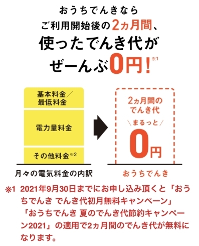 でんき無料「電気代節約しましょう！！」