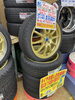 「【中古 タイヤ×アルミ】215/40ZR18   4本セッット　￥87,890　※在庫限り」