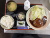 デミソースハンバーグ「本日の日替わり」