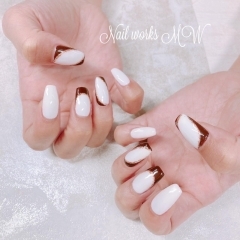 NAIL works MW...×sanduandi（2023年 冬ネイル）　