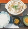 肉吸い定食（ランチ一例）「考えた結果 立花集合」