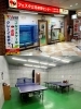 卓球センターです。マシンの利用でお一人でも練習可能。「Varius Golf School（バリウス ゴルフスクール）」