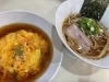 ふわふわ天津飯と京都の老舗醤油「京のはんなり」塩ラーメン「まゆみちゃんの餃子」