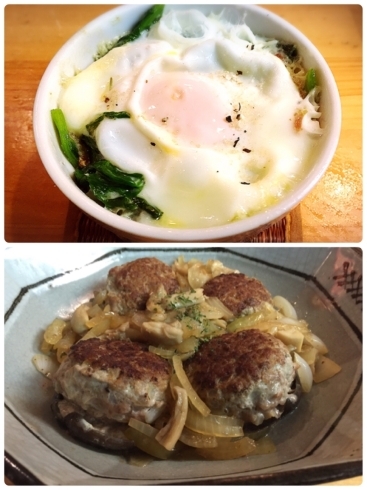 今日のオススメ ほうれん草とベーコンの巣ごもり卵 大黒しめじの肉詰め 立ち呑み処 筍のニュース まいぷれ 豊中市