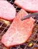 看板メニュー　A5ランク黒毛和牛の上質カルビ「焼肉 げんちゃん」