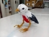 手のひらにのせたくなる小さな愛らしい鳥「ある日のアートフリースクールで「鳥の制作」のプチブームが来ました🦜」