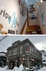 堺町通り沿い、階段を上がった建物2階にあるアートショップです「How Art You OTARU」