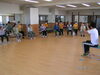 「ゆたかデイサービスです！本日の健康運動指導士は、坂口先生です！」