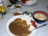 「大乃家のカレー＆激辛なラー油再び♡」