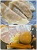 ラーメンだけでなく、水餃子やおつまみメンマも自慢の一品です。「らーめん居酒屋 お疲れさま」