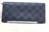 「ルイ・ヴィトン　N63212 ダミエ・コバルト ポルトフォイユ・ブラザ 長財布」