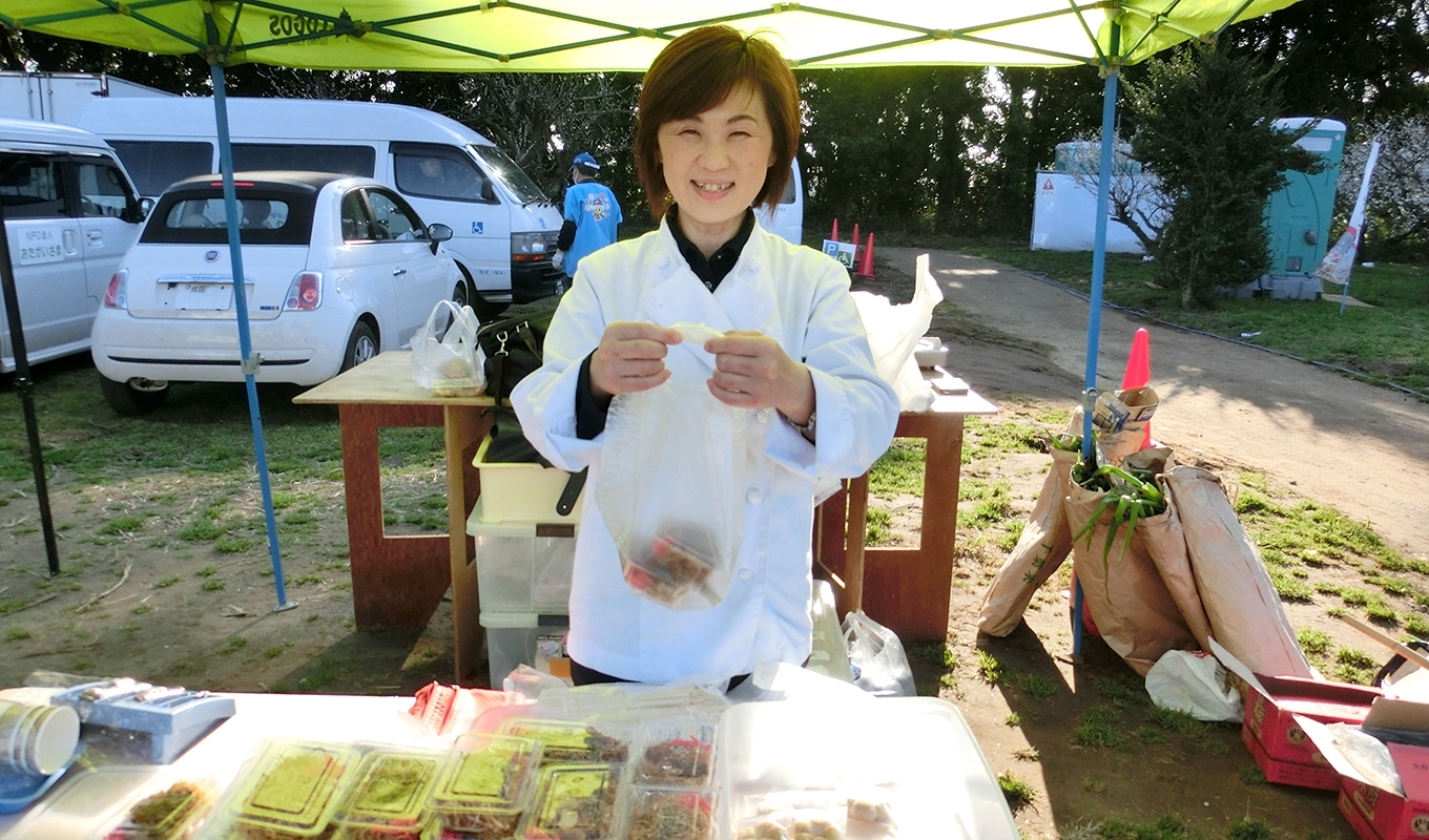 坂田城跡の梅まつり　fu~fu~cafe