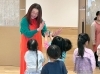 ハイタッチでバイバイ👋また会おうね✨「保育園ミニコンサート大成功🙌【柴又の歌姫 八ッ橋敬子】」