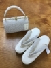 上品な和装小物で特別な装いを◎「シンプルな草履とバックセット入荷しました❣️」