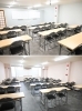 写真上：3階教室／写真下：4階教室「進学塾 白修学院 ブロードバンド予備校 松山大街道校」